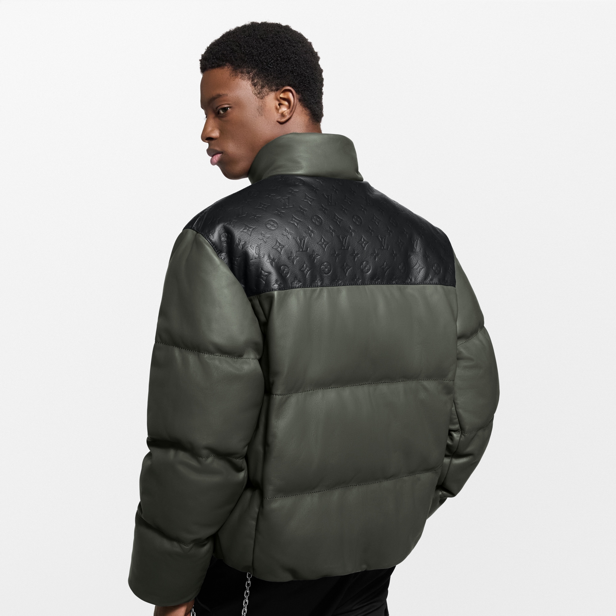 Leather Down Jacket - High-End Ready-to-Wear 1AJBRR | LOUIS VUITTON